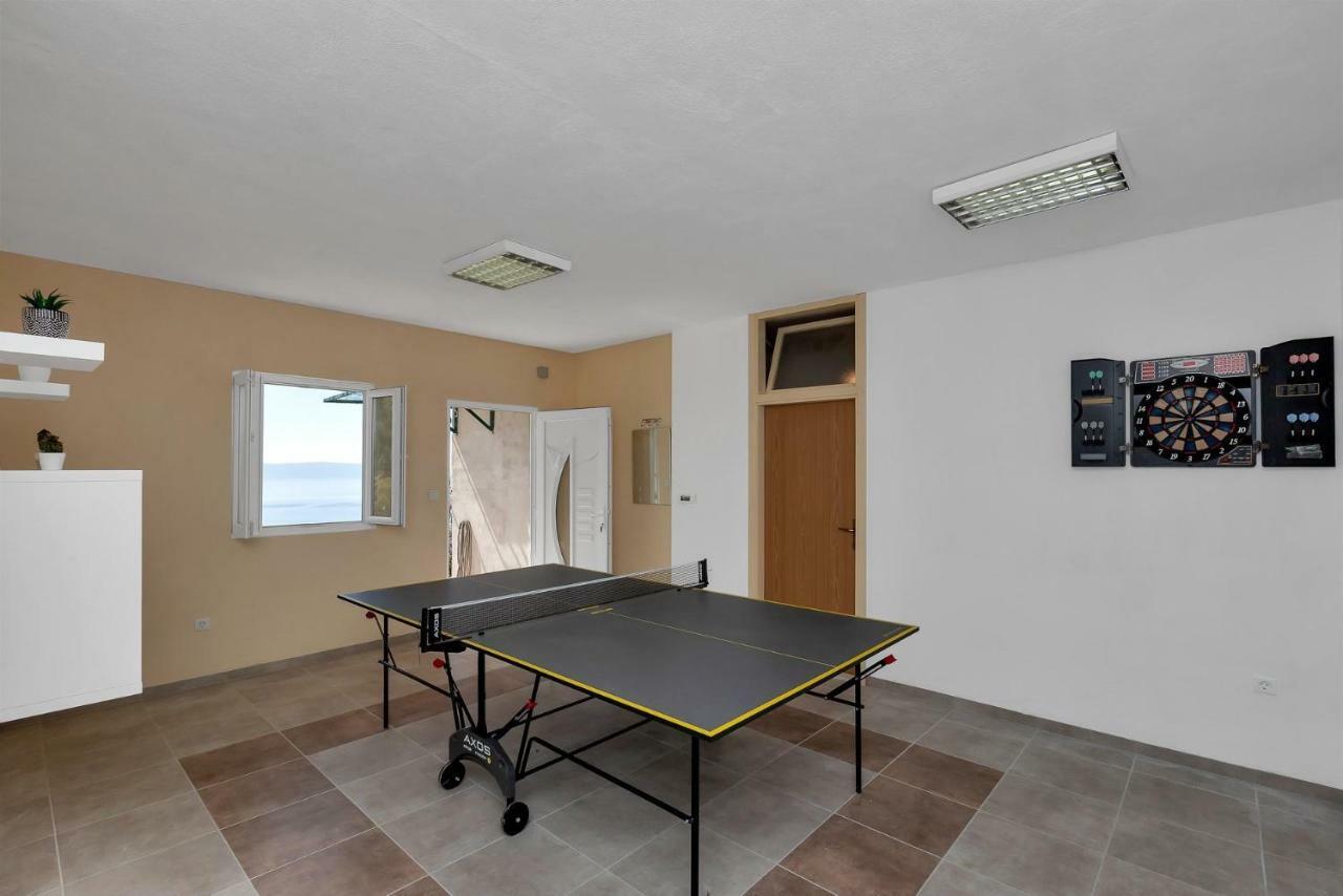 Villa Makar,Heated Pool,Gym,Grill,Seaview Makarska Exterior foto