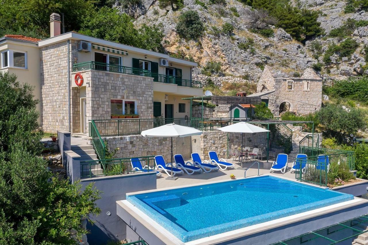 Villa Makar,Heated Pool,Gym,Grill,Seaview Makarska Exterior foto