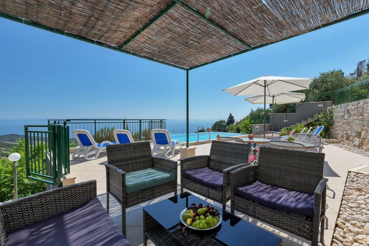 Villa Makar,Heated Pool,Gym,Grill,Seaview Makarska Exterior foto