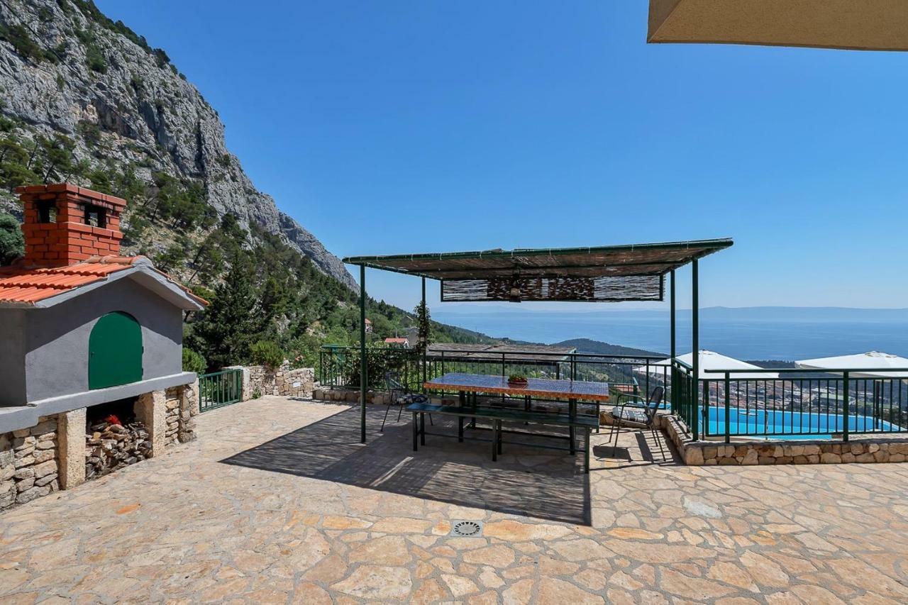 Villa Makar,Heated Pool,Gym,Grill,Seaview Makarska Exterior foto