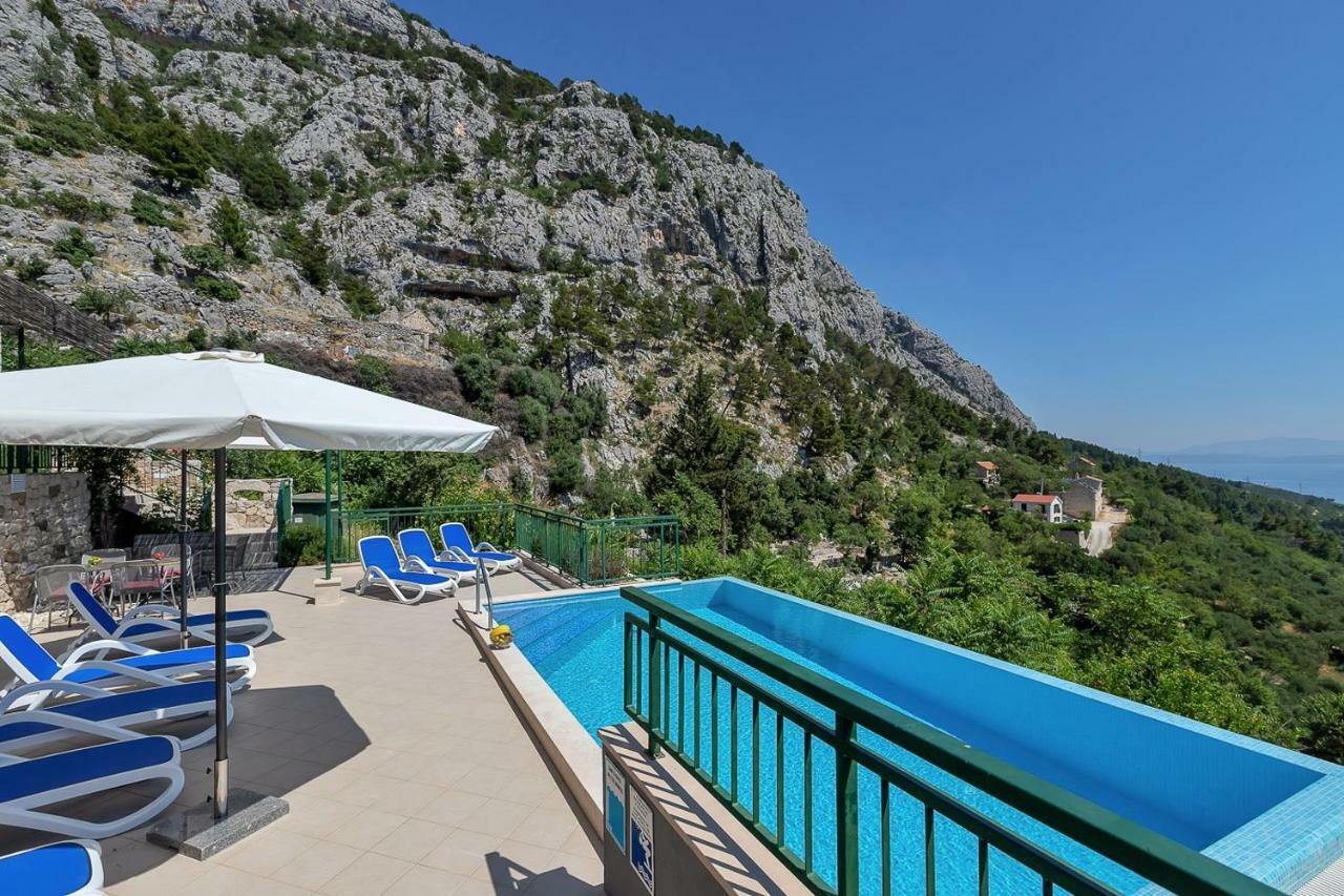 Villa Makar,Heated Pool,Gym,Grill,Seaview Makarska Exterior foto